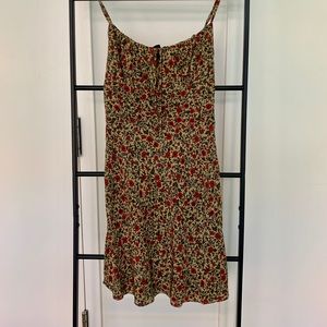 Realisation Par Inez dahlia silk mini dress // size small